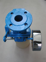 Bild Strömungsschalter HNK mit Flanschenausführung
                dichtschließend