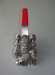 3-teiliger Kugelhahn mit Innengewinde Typ KL-551-T/B