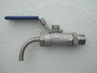 Probeentnahme Kugelhahn Typ PRB-KUG